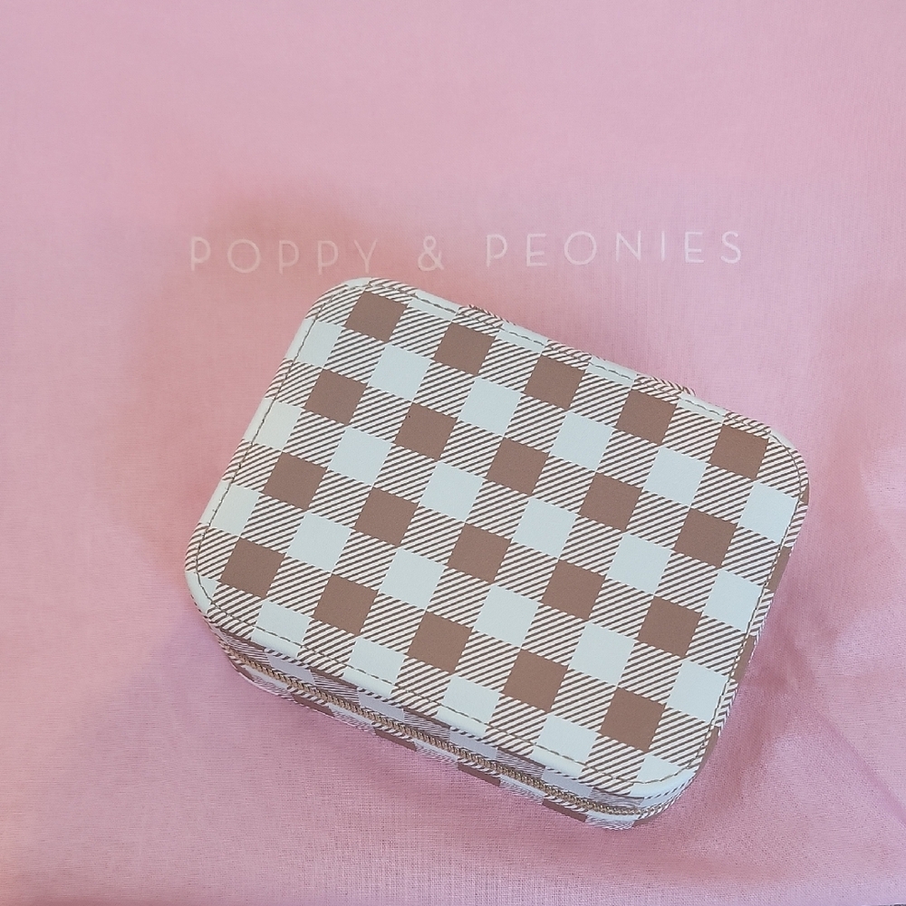 Poppy & Peonies Small Tech Case